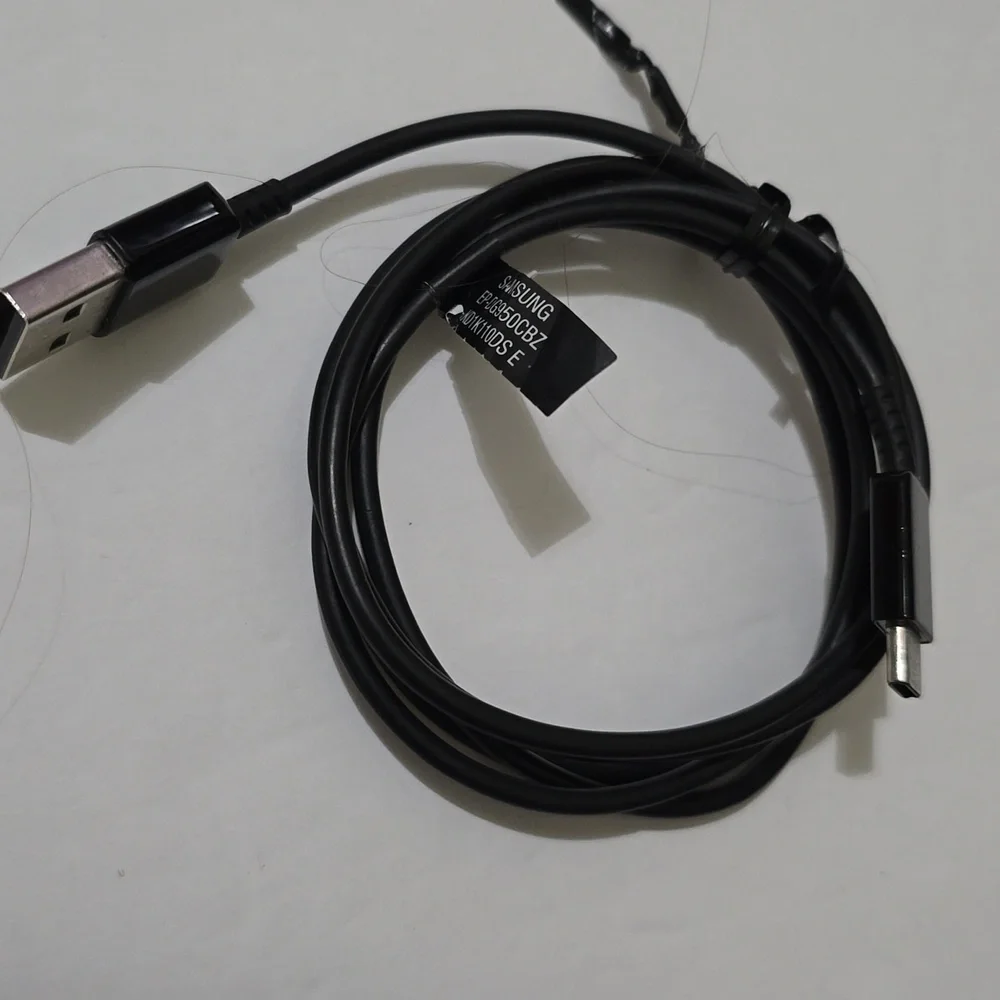 Black USB Micro Cable ~3 Feet 7 Inches